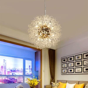 Crystal Chandelier Light Kitchen Bar Pendant Light Shop Lamp Home Ceiling Lights - Picture 1 of 12
