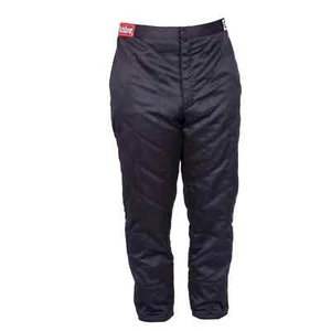 Pantalones de traje de fuego RaceQuip Nomex multicapa negros 3XL SFI 3.2A/5 clasificación - Imagen 1 de 4