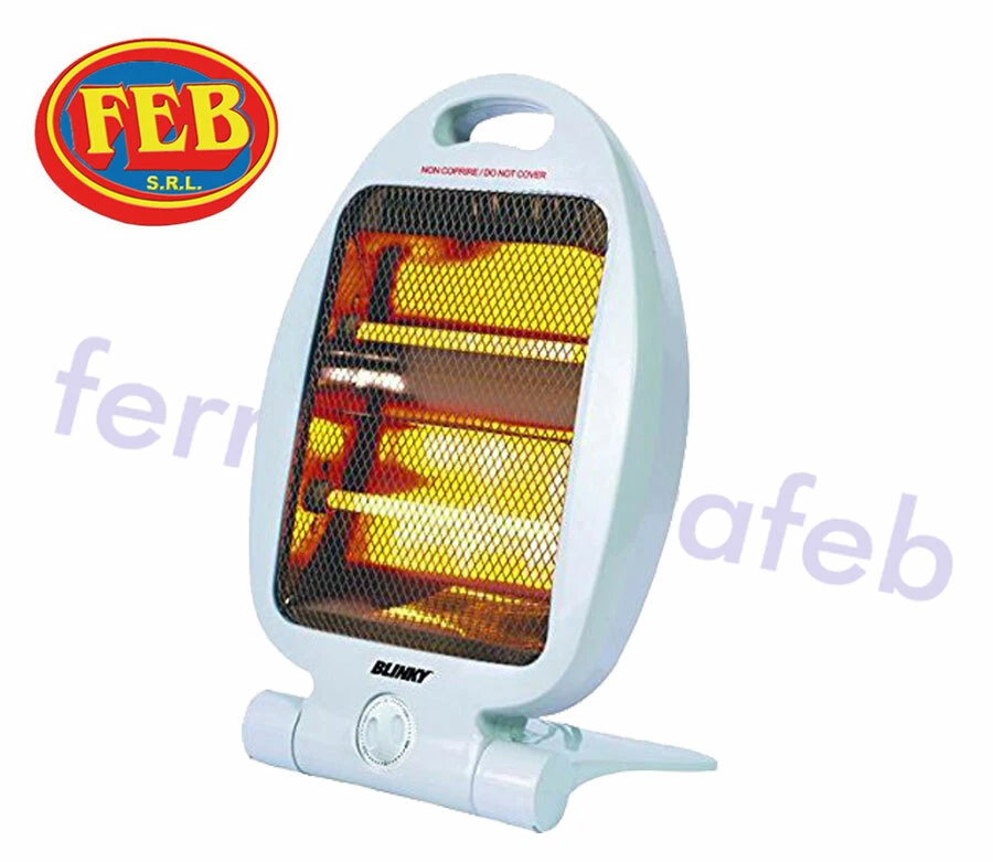 STUFA STUFETTA ALOGENA AL QUARZO ELETTRICA BLINKY JAPO 800W - 400W + 400W -  - Immagine 1 di 1