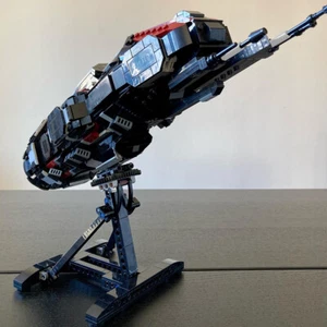 Custom MOC Rocinante S4 Model with Vertical Stand from movie 1853 Bricks Toys - Picture 1 of 6