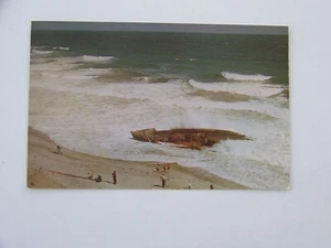 Cape Cod Massachusetts MA Wreckage on Beach - Picture 1 of 2