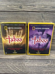 National Geographic Taboo Complete Seasons 1 & 2 DVD Set - Picture 1 of 3