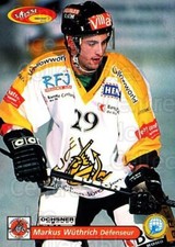 2001-02 Swiss Ice Hockey Cards #425 Markus Wuthrich