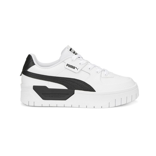 Scarpe casual sneakers Puma Cali Dream in pelle stringate ragazzo bianco 38788805