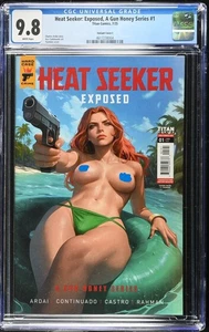 Heat Seeker: Exposed #1- Yasmine Topless Variant Cover (Variant I) - CGC 9.8 - Picture 1 of 2