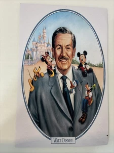 Walt Disney Mickey Minnie Mouse Goofy Pluto Donald Duck Peter Emmerich Poster - Bild 1 von 4