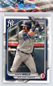 2024 Bowman #87 Austin Wells RC - Picture 1 of 2