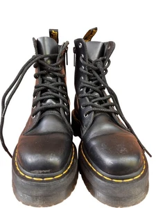 Botas de Plataforma Dr. Martens Jadon Cuero Negro EU 37 US M 5/W 6 - Imagen 1 de 13
