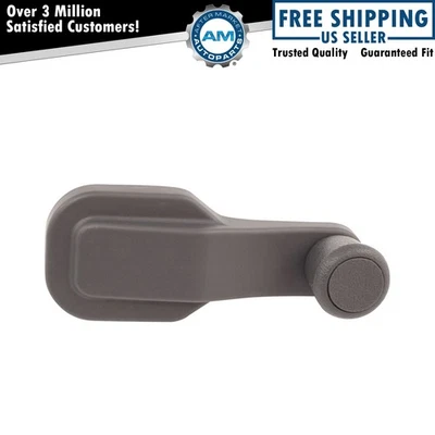 Manivela de ventana manual interior delantera gris lado derecho o derecho para Volvo VHD VNL Foto 1 de 4