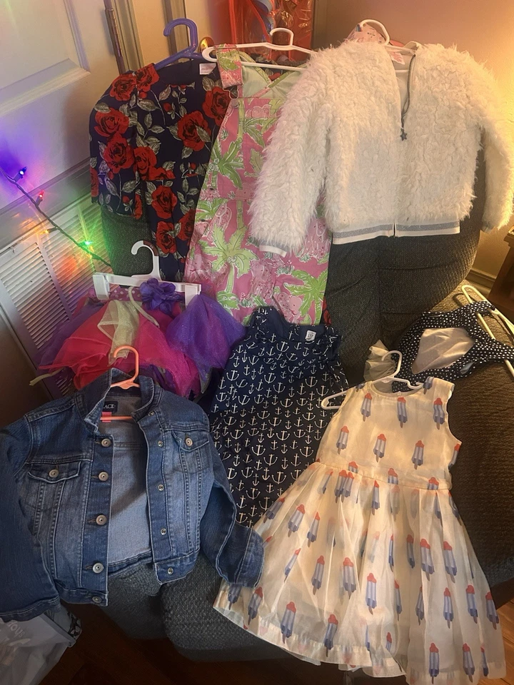 4T-5T女孩套装 — 第 1/4 张图片