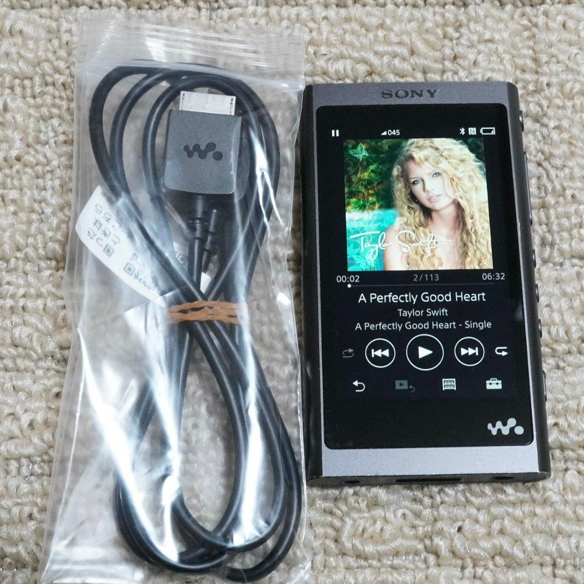 『新品未使用品』SONY NW-A55 + hear in2 nwa55wi Sony NW-A55 High Resolution Digital Music Player