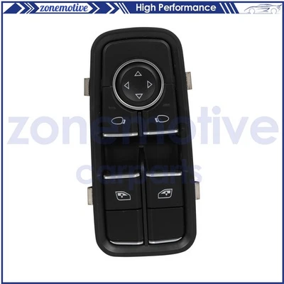 Interruptor de ventana eléctrica delantero izquierdo convertible cupé para Porsche 911 2012-2018 2019 Foto 1 de 4