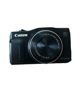 Canon PowerShot SX700 HS 16.1MP Digital Camera 30x Optical Zoom - STUCK LENS - Picture 1 of 5