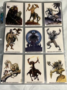 1996 Mike Ploog Stickers Complete 50 Sticker Set -FPG - Picture 1 of 19