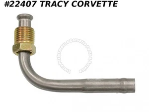 Corvette 1966-1982 línea de transmisión automática tubo a radiador con accesorio - Imagen 1 de 2