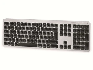 LOGILINK Bluetooth-Tastatur ID0206, grau - Bild 1 von 6