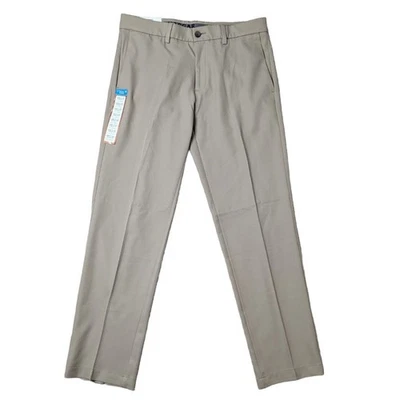 Haggar классный 18 Pro прямой крой комфорт 4 пути эластичной платье брюки мужские 34 X 32 - Изображение 1 из 4