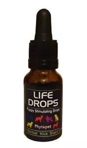 Phytopet Puppy Stimulating Life Drops 10ml herbal kick start whelping - Picture 1 of 1