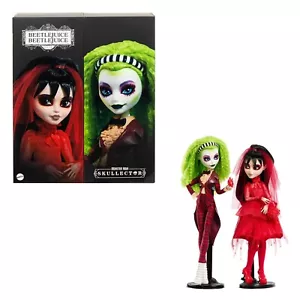 Muñecas Monster High Skullector Beetlejuice Betelgeuse Lydia Deetz - Imagen 1 de 4