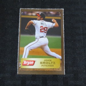 2000 Bryan Perforated Atlanta Braves John Smoltz