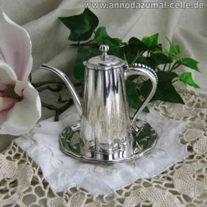Silver Mini Coffee Pot - Picture 1 of 4
