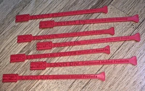 7 Vintage USI CORPORATION Swizzle Stir Sticks POLY-TECH - Molded Products - Picture 1 of 10