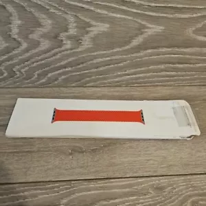 Offizielle Original Apple Watch Geflochtenes Solo Loop 40mm Größe 9 Rot - Open Box - Bild 1 von 4