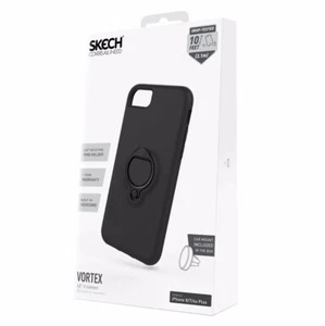 Skech Vortex Case For iPhone 8 7 6S Plus with Car Mount SK39-VTX-BLK – Black - Picture 1 of 4