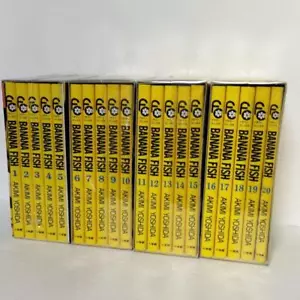 BANANA FISH japanese manga book Vol 1 to 20 & box set anime Akimi Yoshida comic - Picture 1 of 3