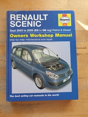 Renault Scenic & Grand Scenic  (2003-2006) Petrol & Diesel Haynes Manual  - Image 1 of 4