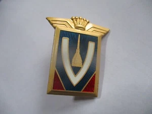 Vignale logotipo emblema símbolo insignia placa metal 47x34mm - Imagen 1 de 1