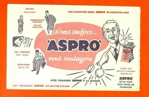 BUVARD BLOTTING PAPER / ASPRO - Picture 1 of 2