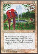 Serra Aviary ~ Moderately Played Homelands MTG Magic UltimateMTG White Card