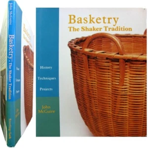 Basketball The Shaker Tradition 1989 John McGuire Korbwaren Flechttechnik - Bild 1 von 20