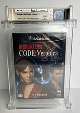 Resident Evil Code Veronica X Nintendo GameCube New Sealed WATA Graded 9.4 A+