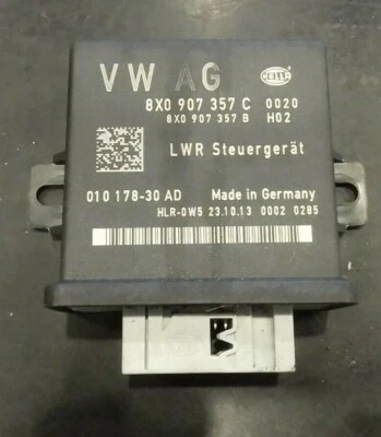 CENTRALINA REGOLAZIONE PROFONDITA' FARI AUDI A1 1.6 TDI, CODICE : 8X0907357C - Immagine 1 di 2