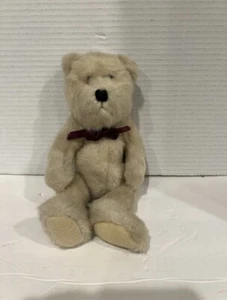 Vintage The Boyds Collection Teddy Bear Jointed plush 11" 1985 Stuffed Animal - Picture 1 of 12