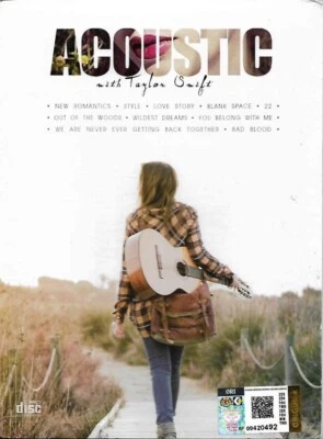 Acoustic With Taylor Swift CD 15 Greatest Hits Acoustic Version New Romantics - Image 1 of 4