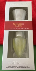 Slatkin Wallflowers AUTUMN APPLE Pluggable Home Fragrance Set NIB HTF RARE - Picture 1 of 3