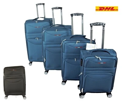 Reisekoffer Trolley Gepäck Leichtlauf Rollen M L XL XXL Robust Räumungsverkauf - Bild 1 von 4