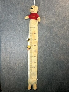 Disneyland Resort Paris Winnie The Pooh Height Chart Plush bedroom children - Picture 1 of 6