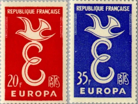 EBS France 1958 - Europa - CEPT - YT 1173-1174 - MNH** Cover