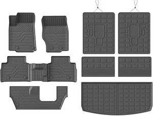 2021~25 Jeep Grand Cherokee L Floor Mats Cargo Mats Trunk Mat Cargo Liners ⭐F4⭐ - Picture 1 of 8