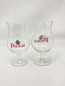 Piraat Tulip Beer Glass- Set of 2(.25L) - Picture 1 of 1