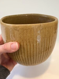 Zanesville Stoneware Co. Homespun Modern Stoneage Planter 4504 - Picture 1 of 7