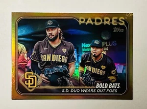2024 Topps Update Series - Gold Rainbow Foil #US88 Fernando Tatís Jr., Luis... - Picture 1 of 2