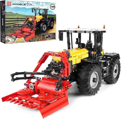 MOULD KING MOULDKING 17019 | Traktor FASTRAC 4000er series (RC) mit 4 Anbaugeräten NEU&OVP