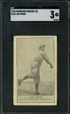 1922 E122 American Caramel Joe Wood - SGC 3
