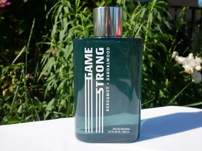GAME STRONG бергамот + песчаная вода одеколон 6,7 жидкой унции/200 мл новый🌸 - Изображение 1 из 4