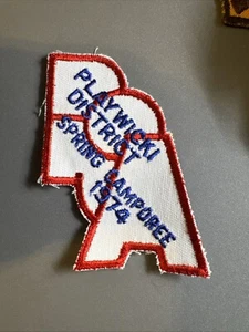 Vintage BSA 1974 Playwicki District Spring Camporee Patch - Picture 1 of 1